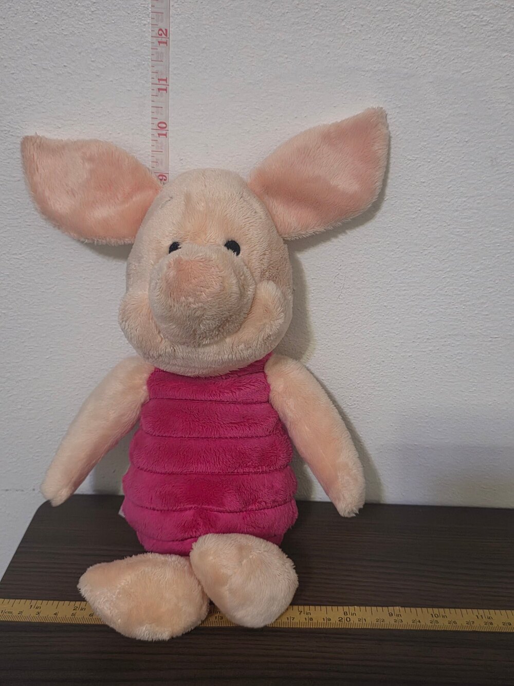 Plush Pig Stuffed Animal Pink Piglet Toy Large